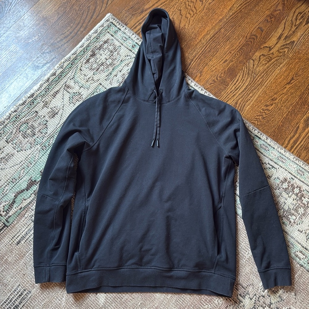 Lululemon Men’s City Sweat Pullover Hoodie Black Size XL